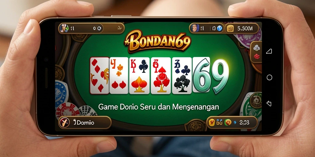 Antarmuka BONDAN69 yang menarik saat bermain Domino.
