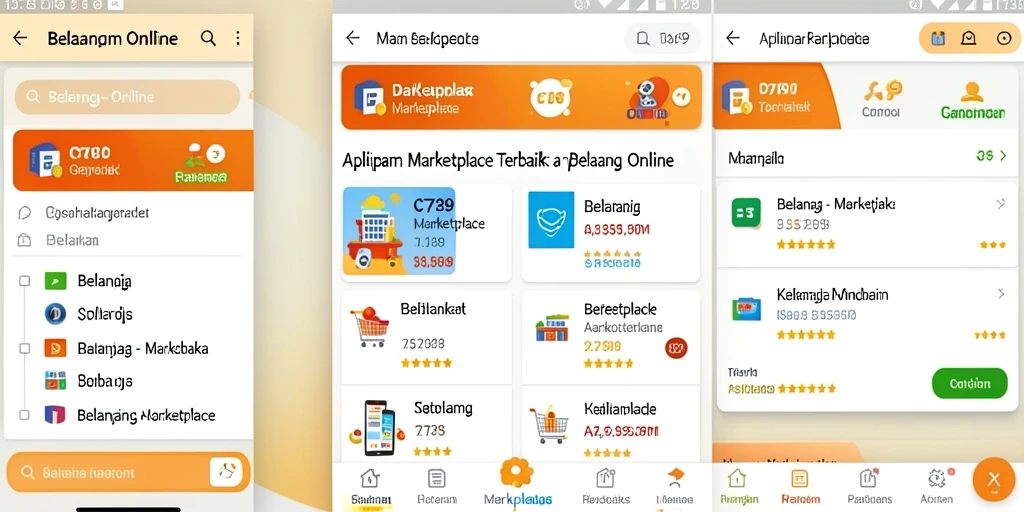 Antarmuka aplikasi C789 yang menarik dan fungsional.